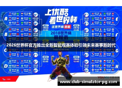 2026世界杯官方推出全新智能观赛体验引领未来赛事新时代 2026世界杯官方推出全新智能观赛体验引领未来赛事新时代